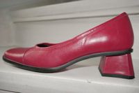 Damenschuhe breiter Absatz veganes Leder Pumps in Pink/ Weinrot Dortmund - Brackel Vorschau