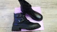 Neu Graceland Stiefeletten Stiefel Schnürboots Schwarz Gr.38 Thüringen - Ohrdruf Vorschau
