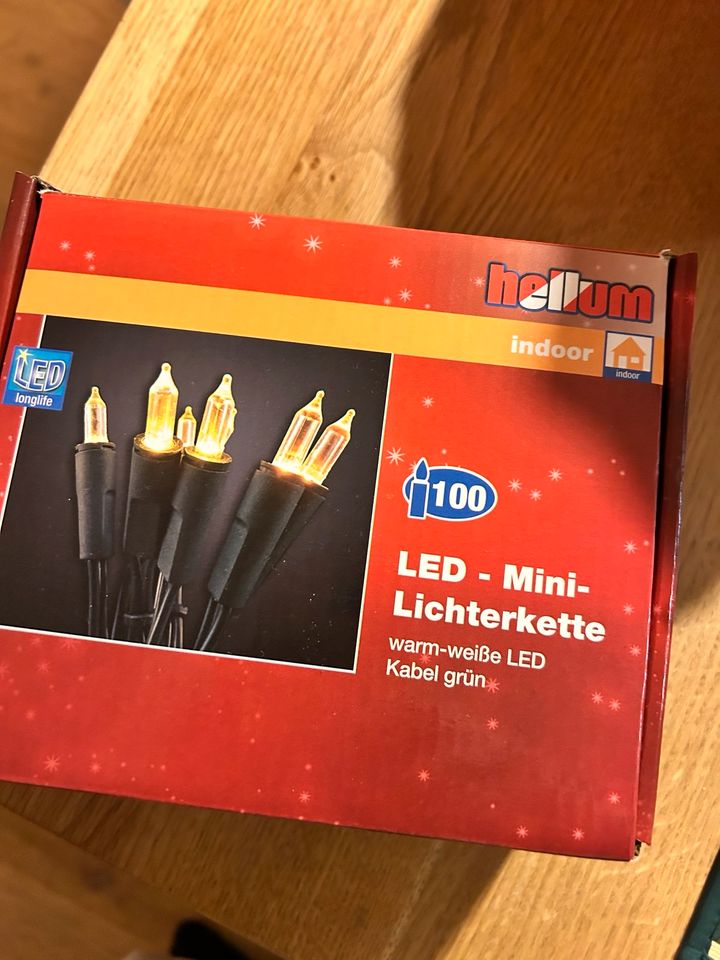 Hellum LED 100 Lichterkette warm-weiß in Hannover