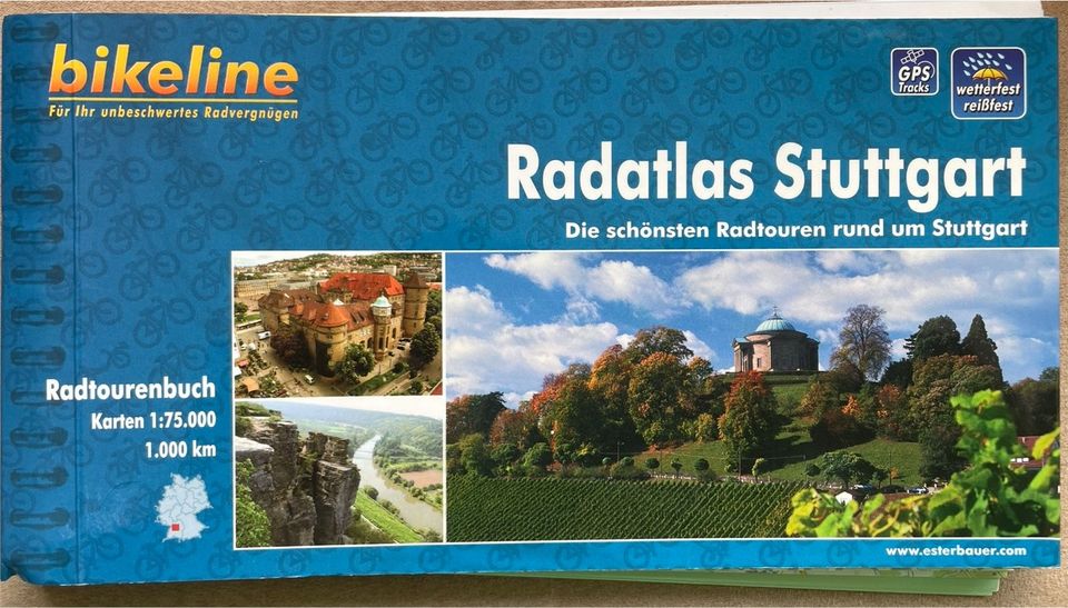 Radatlas Stuttgart in Rottenburg am Neckar