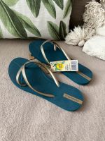 dm Flip Flops Blau/Gold Größe 39 Baden-Württemberg - Pforzheim Vorschau