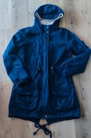 Adidas Neo marineblau S Parka Mantel Fleece gefüttert Kapuze top Sachsen - Delitzsch Vorschau