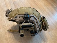 Airsoft Helm ausgebaut FMA Fast PJ Gr. L/XL mit viel Zubehör Niedersachsen - Bad Münder am Deister Vorschau