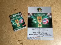 Programm + Poster DFB Pokal Werder Bremen - Bayern München 2010 Niedersachsen - Thedinghausen Vorschau