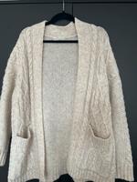 Damen Strickjacke Cardigan beige Oversize Niedersachsen - Isenbüttel Vorschau