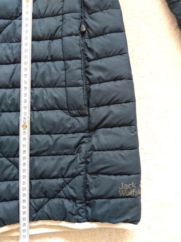 Jack Wolfskin Damen Jacke Steppjacke blau weiß in Hamburg