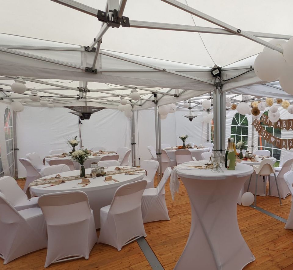 Partyzelte, Event Pavillon Zelte mieten ab 79 € pro Wochenende ! Wir liefern in ganz Nordrhein-Westfalen an in Radevormwald