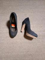 Schuhe, Pumps, Gr.36, Graceland, Neu, High Heels, blau, Rauhleder Sachsen - Zeithain Vorschau