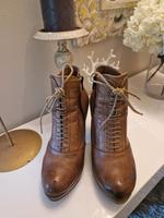 Stifeletten , Leder Gr 37, cognac Farbe Bremen - Vegesack Vorschau