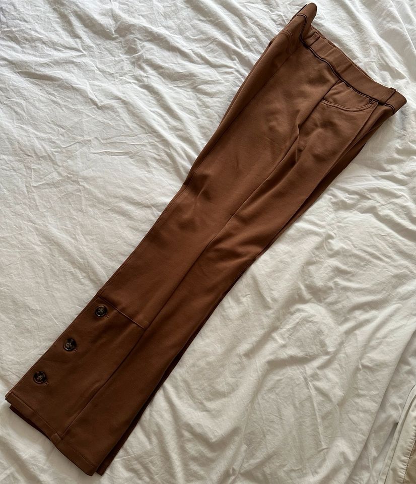 NEU! PETER HAHN Hose Janna Schlupfhose Gr. 18=36 kurz Camel in München