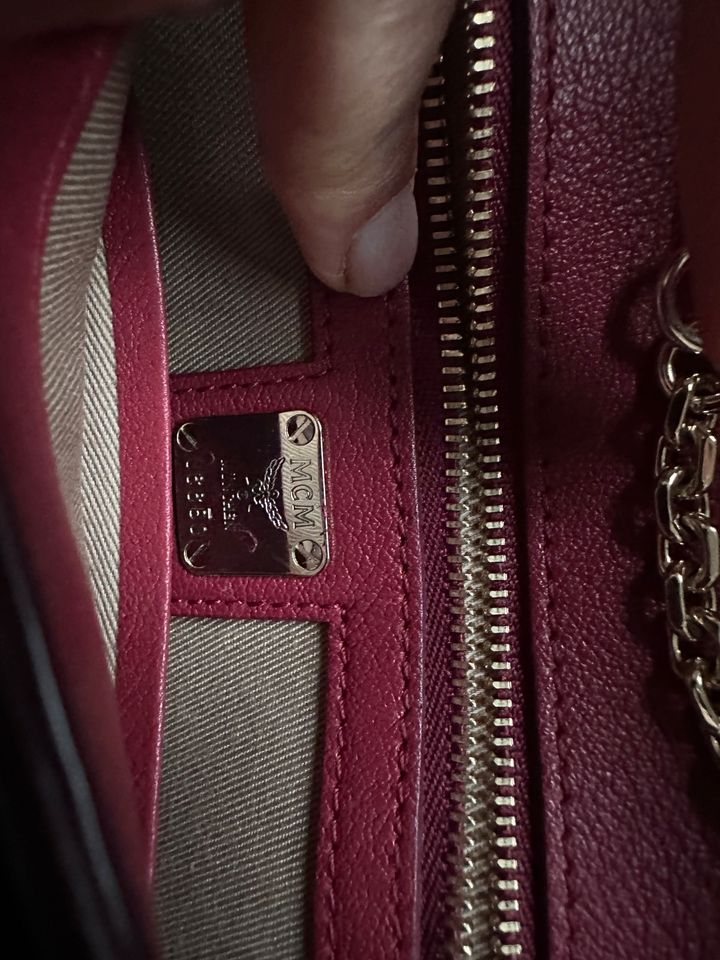 MCM Millie Monogrammed Ruby Tan Tasche in Freiburg im Breisgau