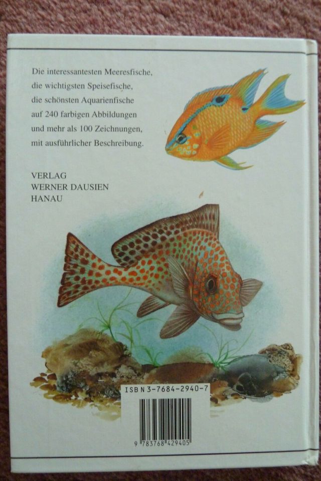 MEERESFISCHE Fachbuch Meeresfische Speisefische u. Aquarienfische in Rommerskirchen