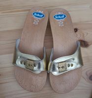 Scholl Sandale Clog Gr. 38 gold Bielefeld - Bielefeld (Innenstadt) Vorschau