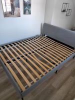 Ikea Bett Polsterbett *Slattum* grau 160 x 200 Metall schwarz Sachsen - Bautzen Vorschau