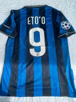 Eto‘o Gr. M Inter Milan UCL Final 2010 Retro Fussballtrikot Baden-Württemberg - Jestetten Vorschau