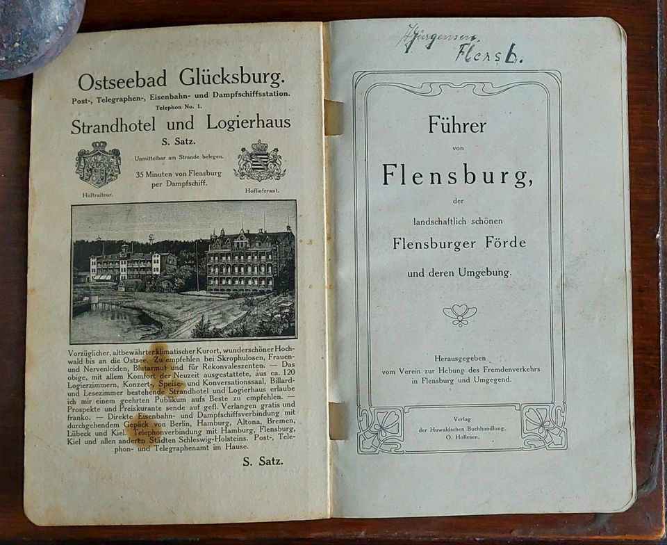 Antiquarischer Führer von Flensburg und Umgebung in Rehm-Flehde-Bargen