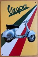 Vespa Werbung Vintage Retro Werkstatt Garage Moped Italien Bayern - Freising Vorschau