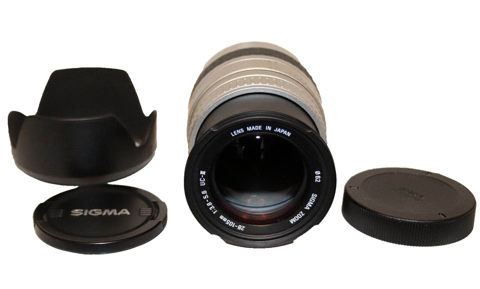 Sigma AF-MF Zoom Lens 28 - 105 F 3,8 - 5,6 UC - III für Canon EOS in Salmtal