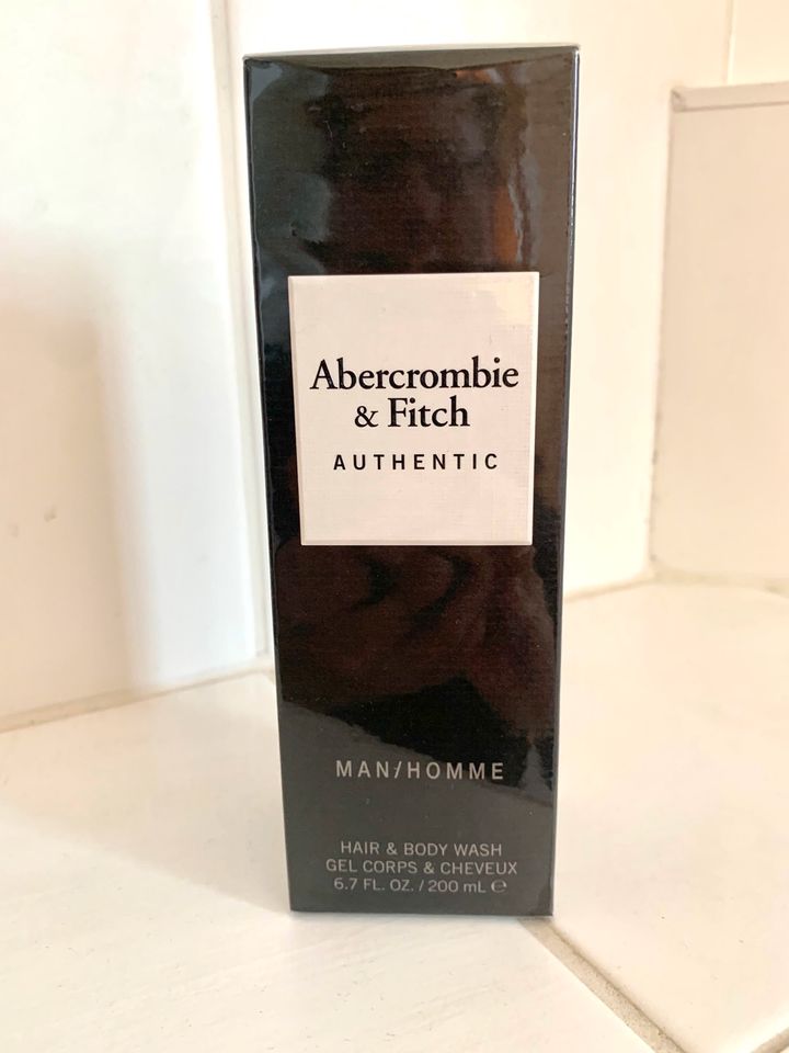Abercrombie Fitch Authentic Homme 200 ml Duschgel Showergel neu in Neumünster