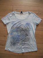 T-Shirt; Tom Tailor; Größe M; Damen; hellblau mit Muster Rheinland-Pfalz - Rhens Vorschau