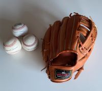 Baseballhandschuh Goldeagle + 3Bälle Nordrhein-Westfalen - Meinerzhagen Vorschau