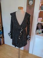 ZARA trf Overall Gr M schwarz m weissen Punkten Shorts Einteiler Bayern - Mömlingen Vorschau