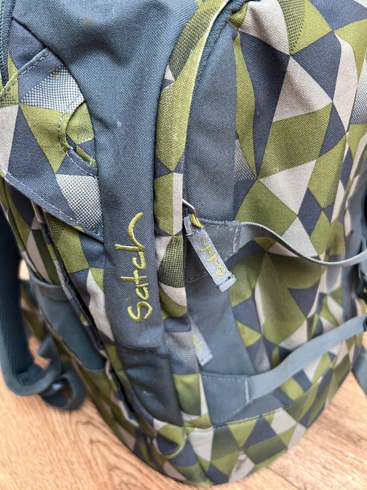 Schulrucksack Satch Green Crush, Zustand GUT in Hannover