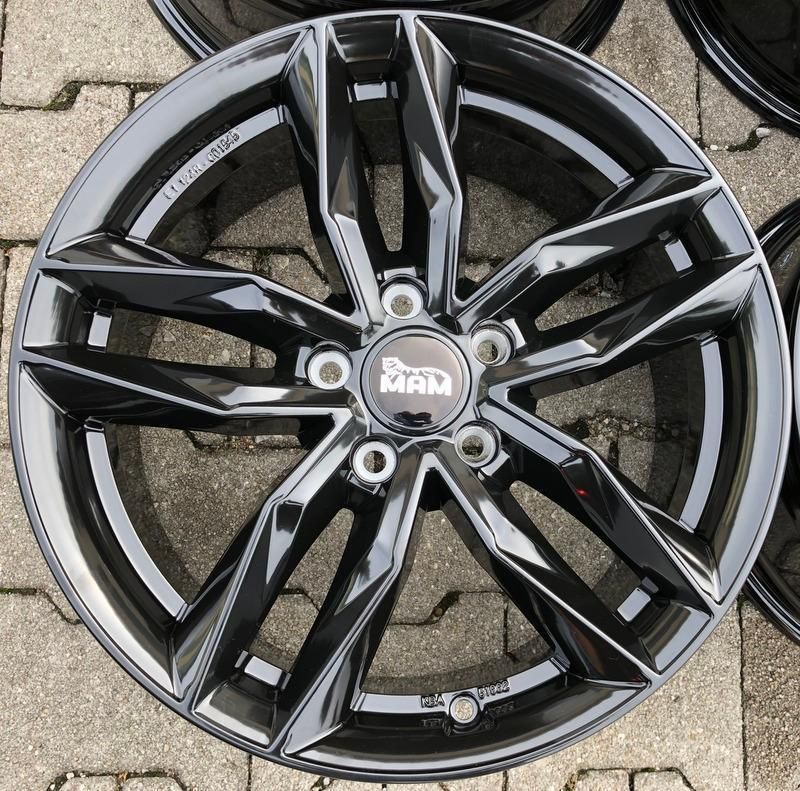 4 MAM 18" ALUFELGEN AUDI A3 S3 8V GY A4 8E A6 4F Q2 Q3 NEU #125F in Bad Tölz