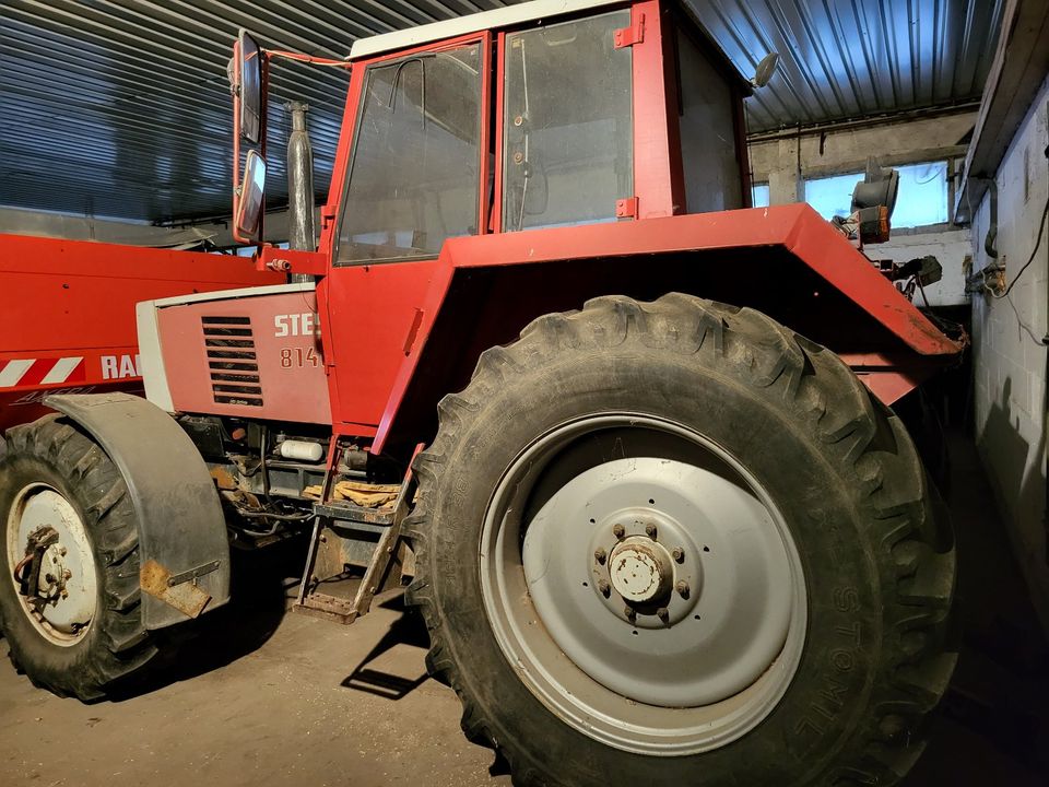 Steyr 8140 in Loitsche-Heinrichsberg