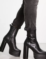 Original KOI Heeled Plateau Boots Stiefel Wandsbek - Hamburg Eilbek Vorschau