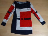 Monari Damen Kleid Tunika lange Bluse Gr. 38 rot weiß blau Schwerin - Paulsstadt Vorschau