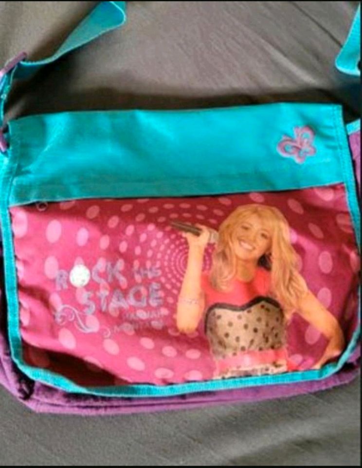 Hannah Montana Schultasche, Sporttasche und Umhängetasche in Löderburg