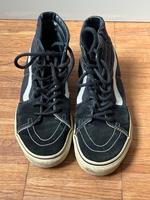Vintage Vans SK8-Hi Skate Sneaker, Leder schwarz, US 10 Eimsbüttel - Hamburg Harvestehude Vorschau