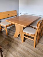 Tisch, 2 Stühle und Bank - Echtholz Buche Nordrhein-Westfalen - Hamminkeln Vorschau