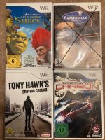 Wii Spiele Tony Hawk Shrek Need for Speed Mecklenburg-Vorpommern - Kemnitz Vorschau