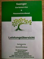 Baumfällung Rodung Sträucherschnitt Gartenarbeit Heckenschnitt Niedersachsen - Schellerten Vorschau