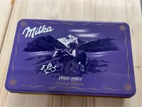 Milka 100 Jahre Sammleredition - Blechdose mit Schokoladenpackung Rheinland-Pfalz - Pommern Vorschau