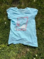 T-Shirt in hellblau mit Aufdruck Gr.152 Bayern - Neutraubling Vorschau