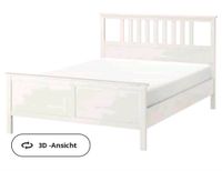 Ikea Hemnes 140×200 weiß Bett plus Lattenrost Nordrhein-Westfalen - Bergisch Gladbach Vorschau