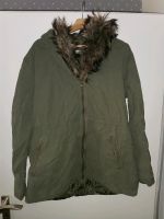 Khaki leicht wattiert "H&M" Basic Windbreaker Parka Jacke in 44 Bayern - Würzburg Vorschau