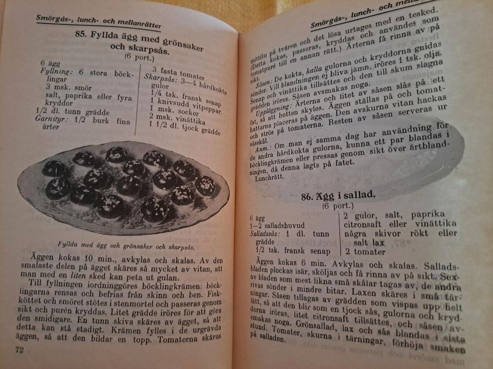 Schwedisches Kochbuch, 1931,Prinsessornas kokbok in Lübeck