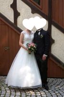 Brautkleid ivory mit Tattoorücken Hochzeitskleid Hessen - Wildeck Vorschau