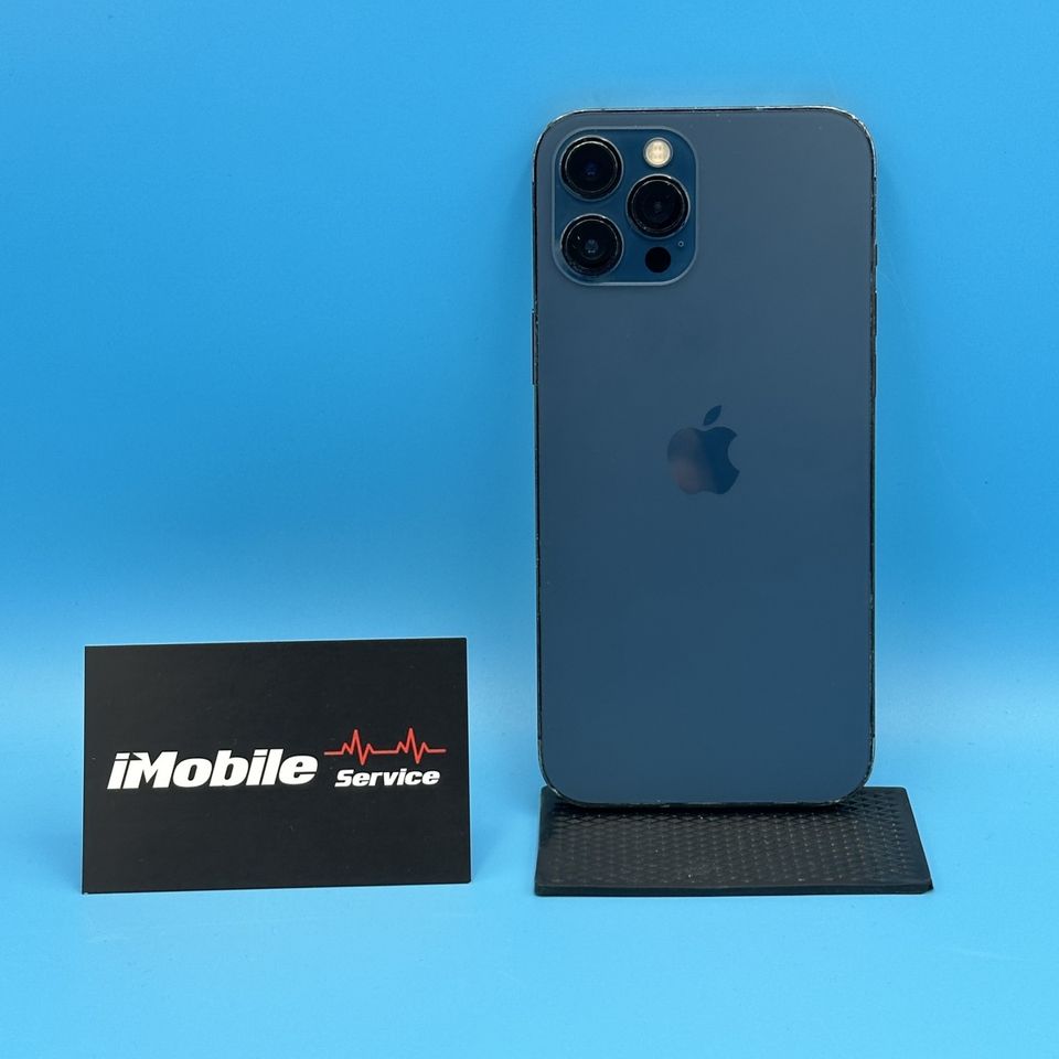 ⭐️ iPhone 12 Pro Max 256GB Sierra Blue Akku.: 82% Gebraucht N158 ⭐ in Berlin