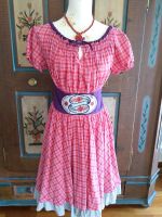 Odd Molly Kleid Tracht kariert Stickerei Dirndl retro Gr.1 36 Baden-Württemberg - Jettingen Vorschau