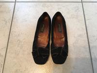 Paul Green Ballerina schwarz Schleife Echtleder Nubuk Größe 39 Nordrhein-Westfalen - Unna Vorschau