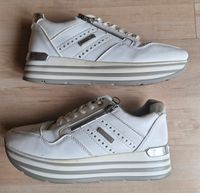Coole weiße Sneaker - Dockers by Gerli - Größe 38 Nordrhein-Westfalen - Viersen Vorschau