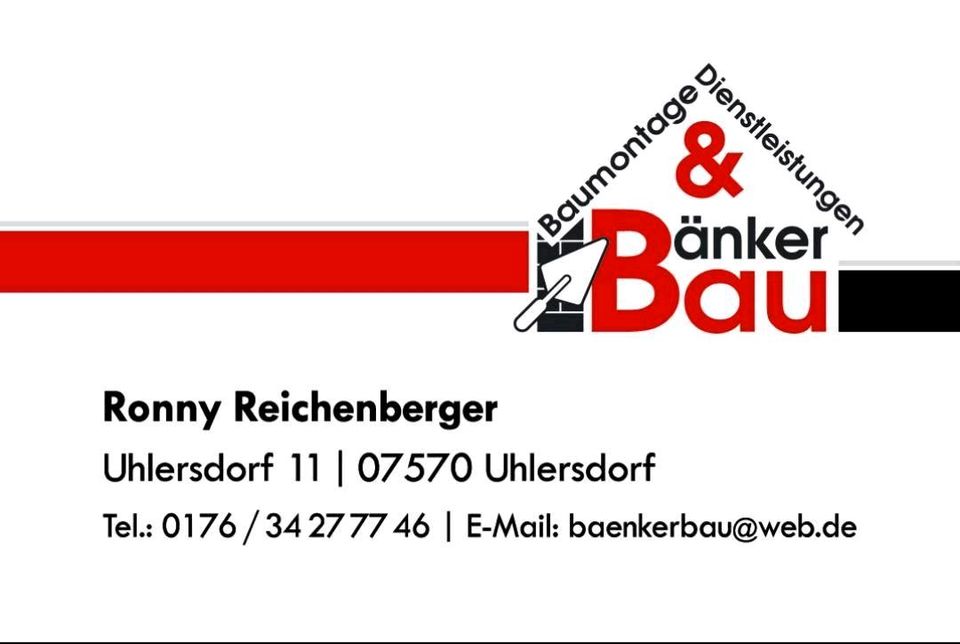 Allround Handwerker sucht in Harth-Pöllnitz