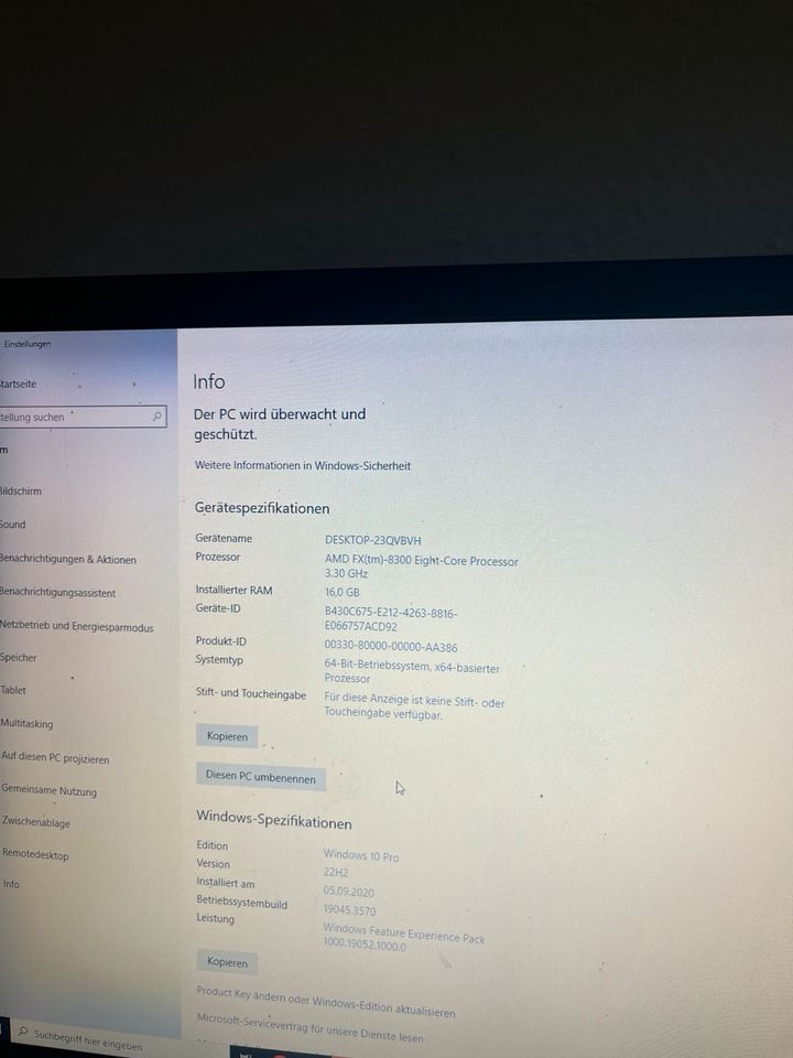 Asus PC mit Windows 10 in Oranienburg