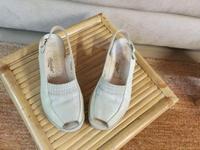 Leder Sandale beige sand Bayern - Olching Vorschau