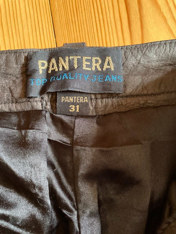 Braune Lederhose Pantera 38 in Dresden